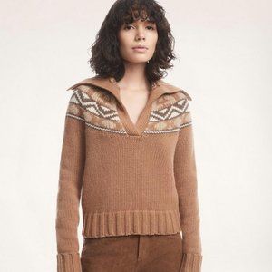 Brooks Brothers Alpaca-Wool Fair Isle Sweater